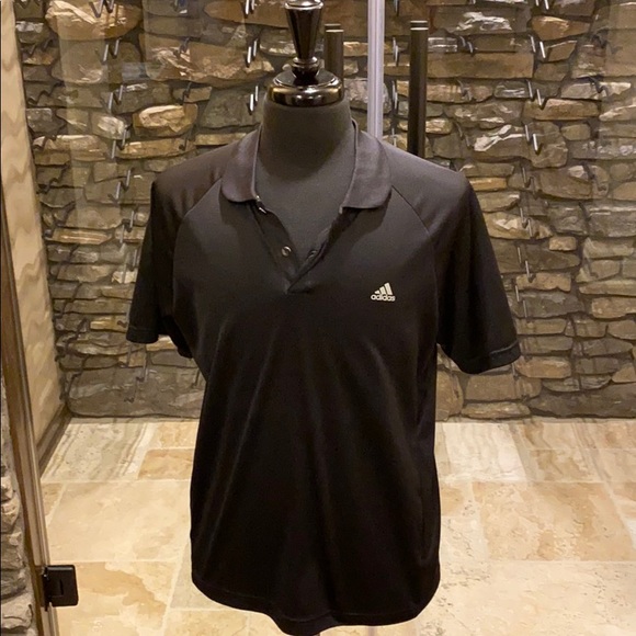 Adidas Large black polo shirt. - Picture 2 of 6